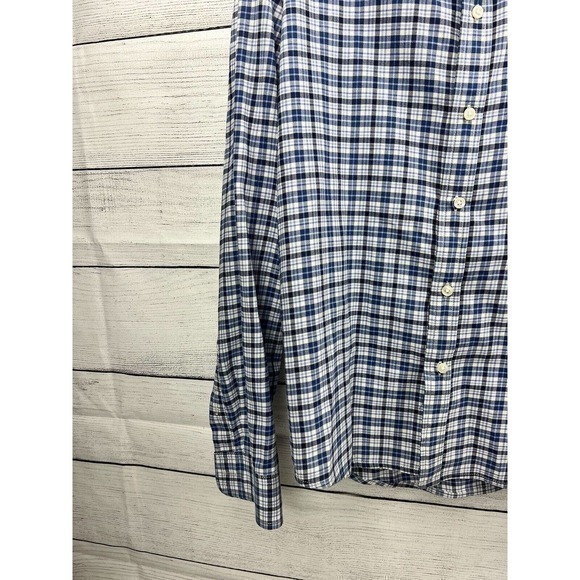 Ralph Lauren Denim & Supply Shirt Men Large Blue Plaid Long Sleeve‎ Button Up - Picture 5 of 8